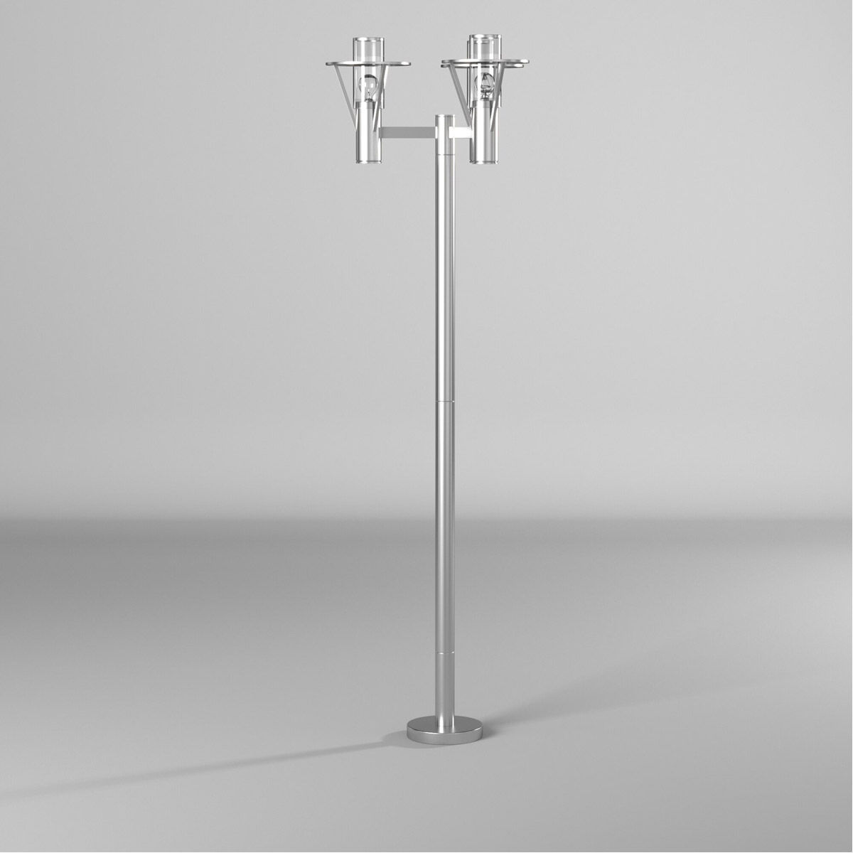 Belfast LED 86.75 inch Stainless Steel Outdoor Post Light