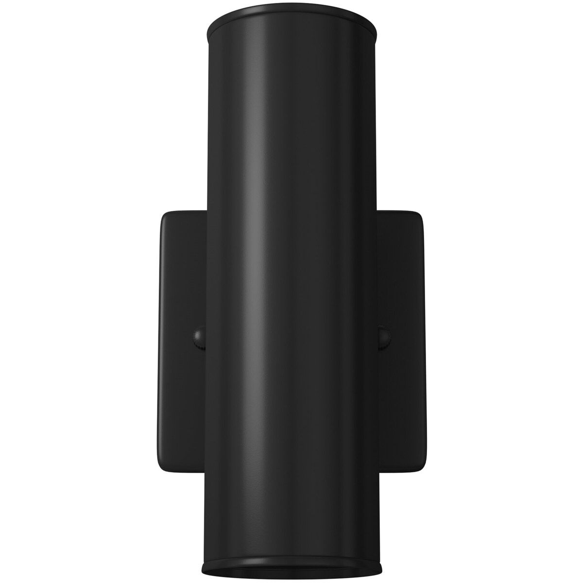 Riga 2 Light 8 inch Matte Black Outdoor Wall Light