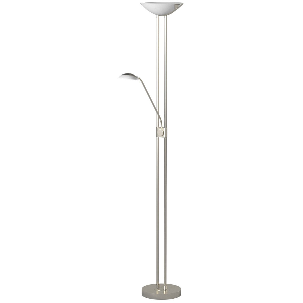 Baya 1 70.86 inch 20 watt Matte Nickel Floor Lamp Portable Light