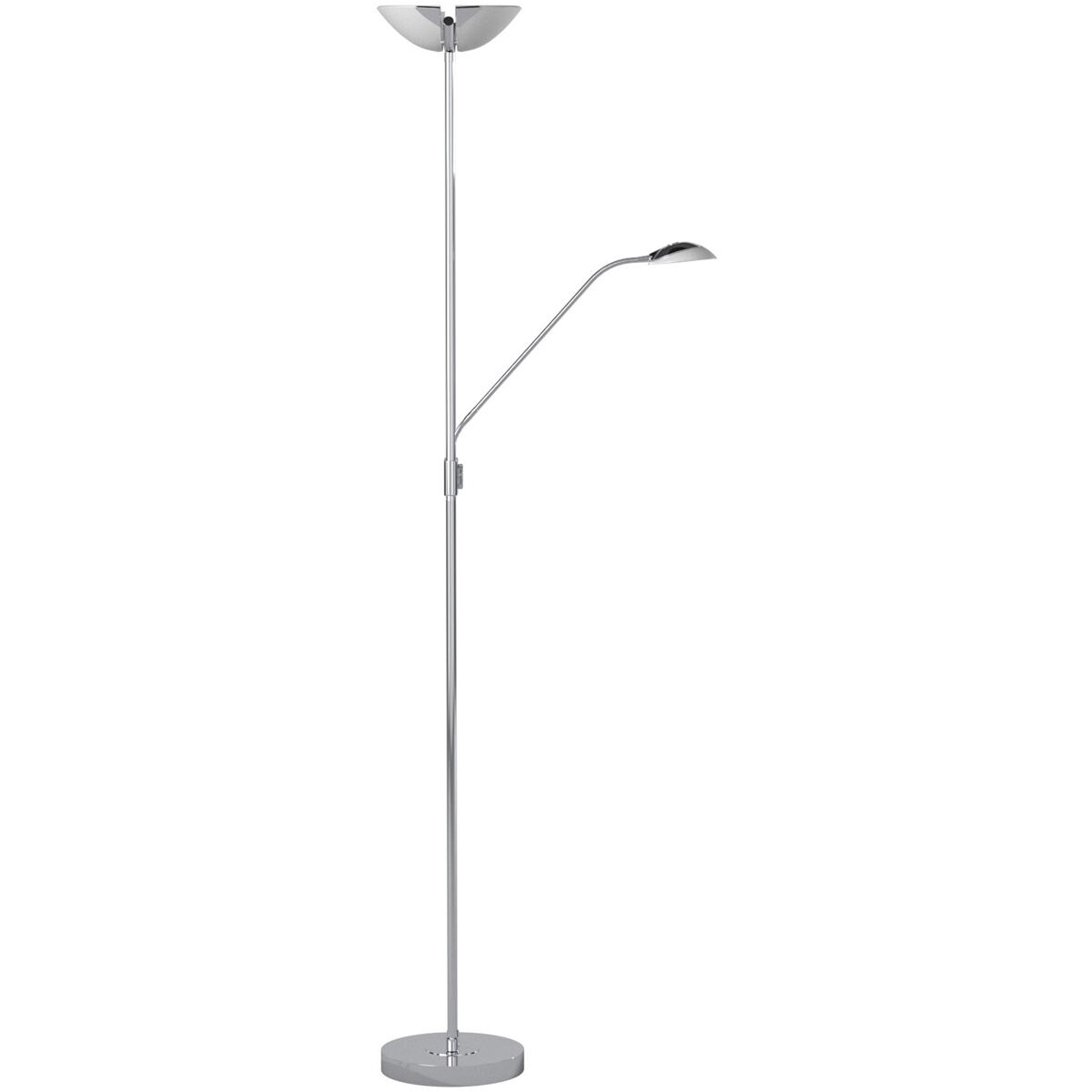Baya 1 70.86 inch 20 watt Chrome Floor Lamp Portable Light