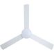 Pierport 52 inch White Ceiling Fan