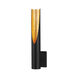 Barbotto LED 4.29 inch Matte Black and Gold ADA Armed Sconce Wall Light