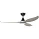 Tirol 60 inch Black with Driftwood Blades Ceiling Fan