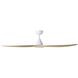 Surfline 60 inch White with Coastal Oak Blades Ceiling Fan