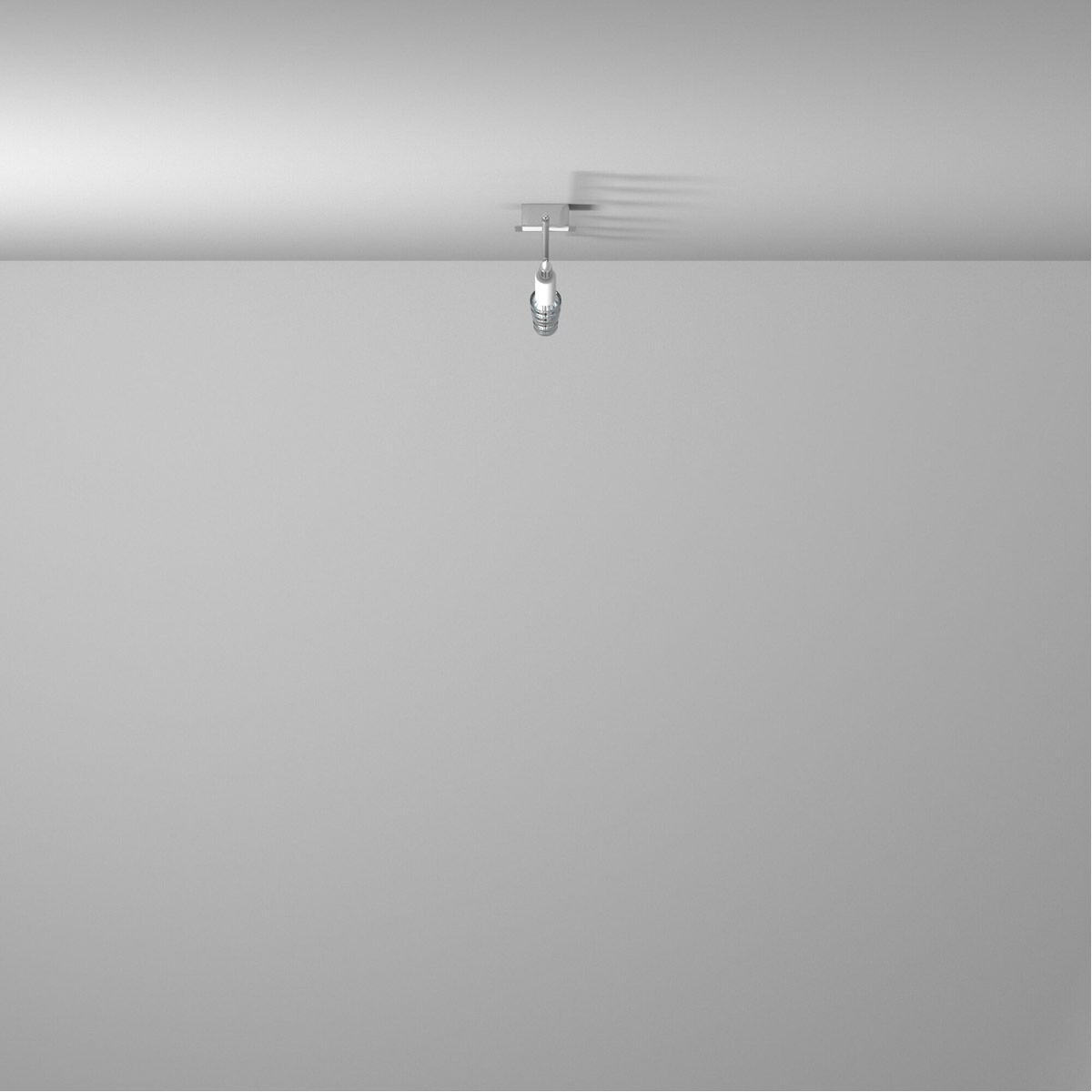 Eridan Chrome and Shiny White 50 watt 6 Light Spot Light