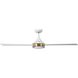 Pierport 52 inch White Ceiling Fan