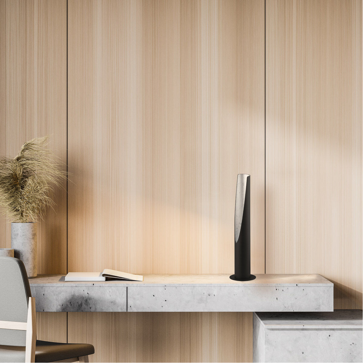 Barbotto 15.5 inch 10.00 watt Black Table Lamp Portable Light