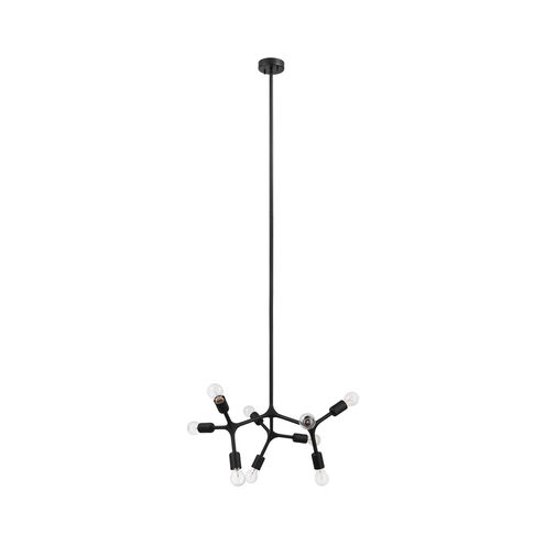 Bocadella 9 Light 25.16 inch Matte Black Pendant Ceiling Light