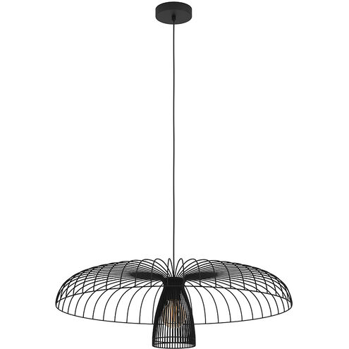 Champerico 1 Light 30.43 inch Black Pendant Ceiling Light