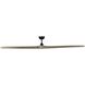 Williwaw 84 inch Black with Driftwood Blades Ceiling Fan
