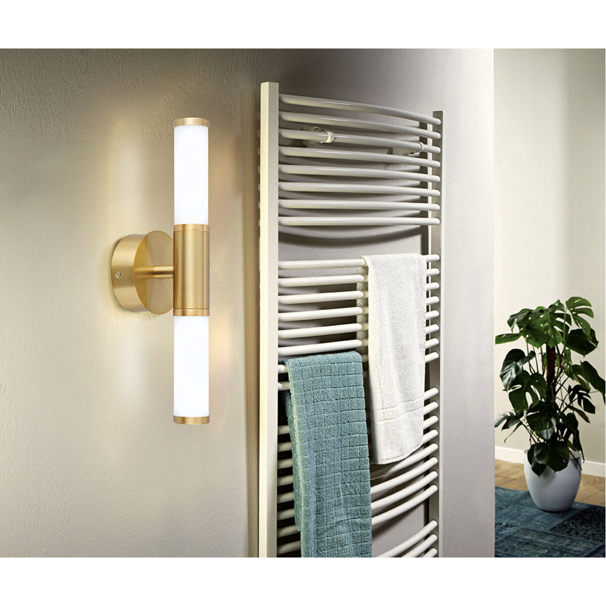 Palmera 1 LED 5.12 inch Brushed Gold Bath Vanity Wall Light