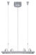 Vectus 4 Light 5.38 inch Silver Pendant Ceiling Light