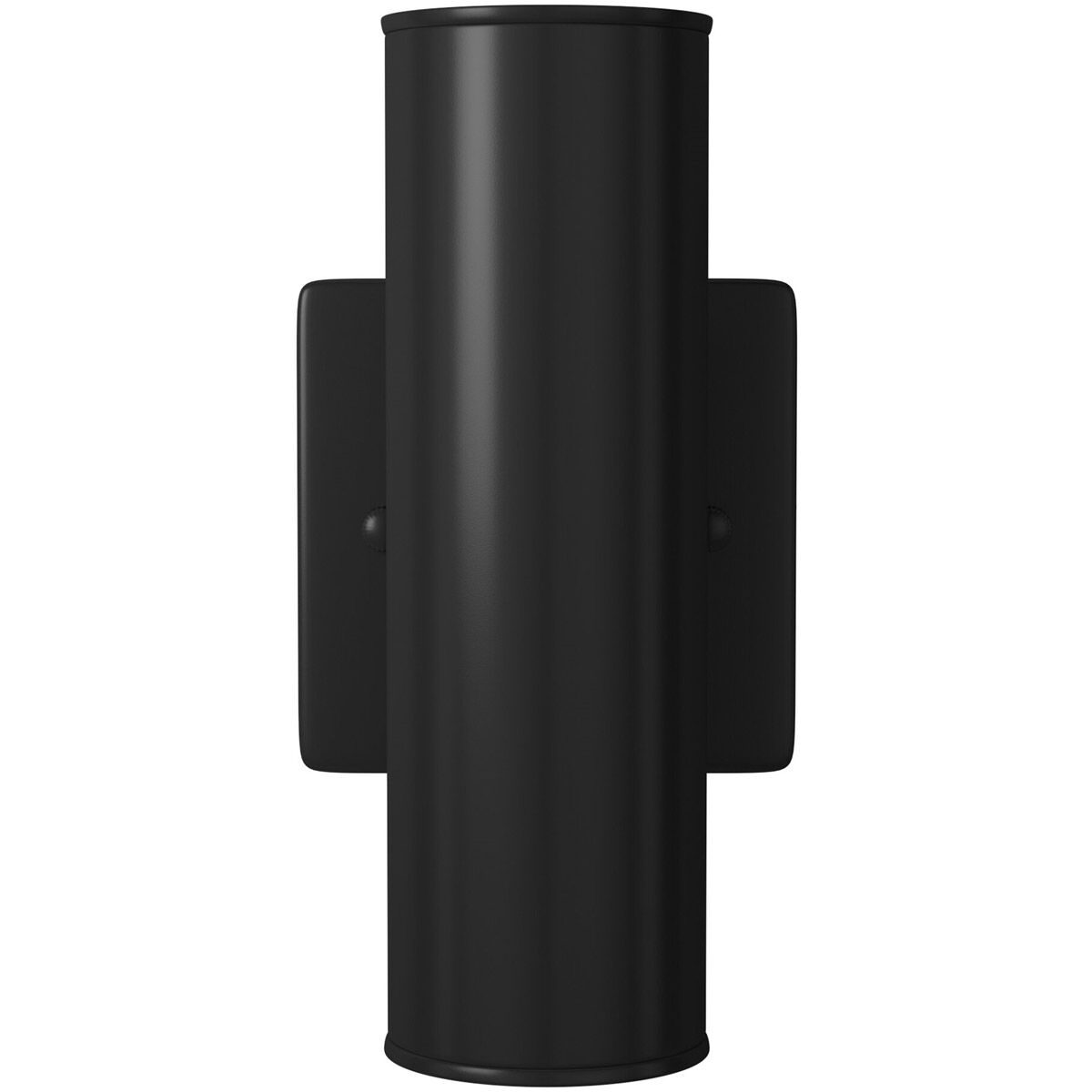 Riga 2 Light 8 inch Matte Black Outdoor Wall Light