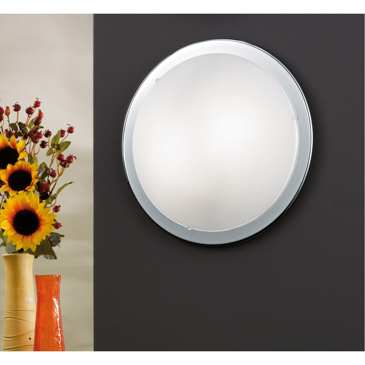 Planet 1 Light 11.41 inch White Ceiling Light