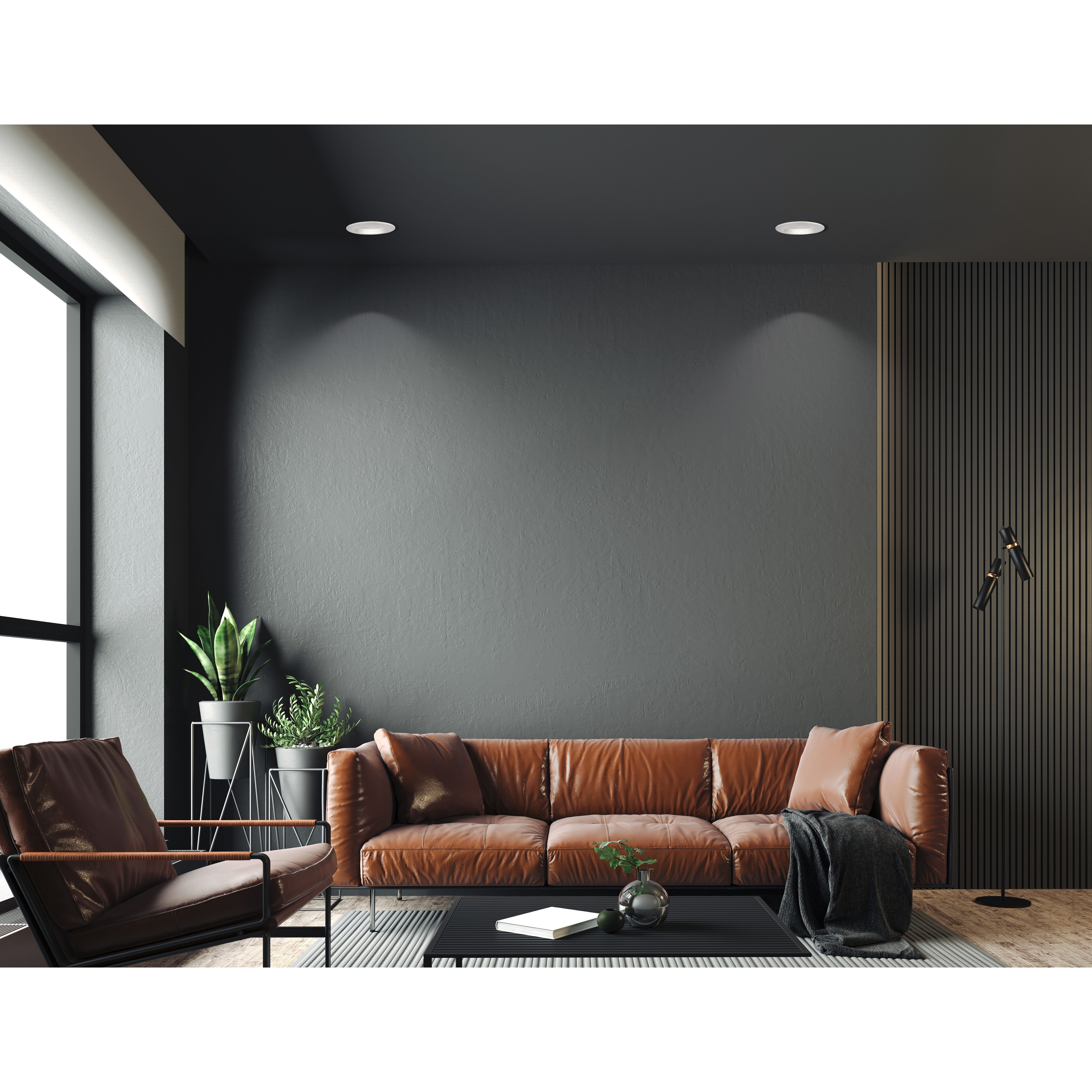 Accessories Integrated LED White Retro Fit Recessed Light