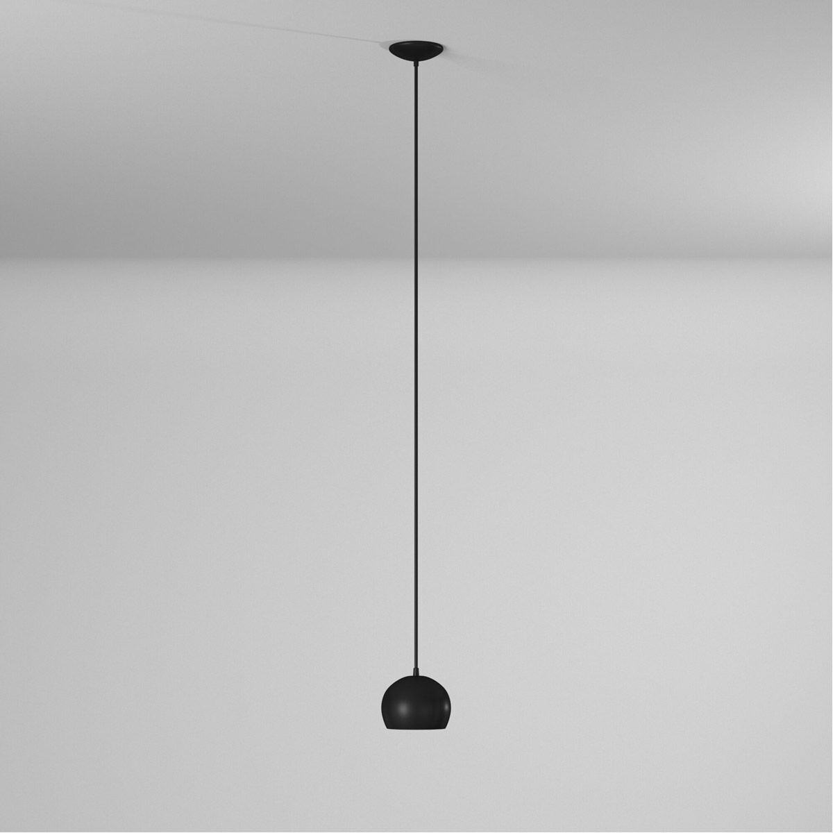 Petto 1 Light 6 inch Black Pendant Ceiling Light