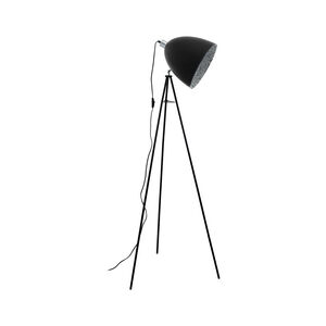 Mareperla 54 inch Black Floor Lamp Portable Light