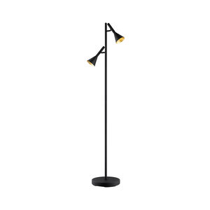 Cortaderas 57 inch Black Floor Lamp Portable Light