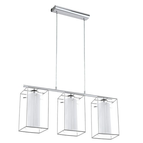 Loncino 1 3 Light 29.25 inch Chrome Multi Light Pendant Ceiling Light