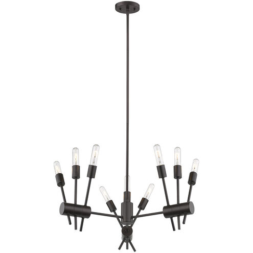 Willsboro 9 Light 28 inch Bronze Pendant Ceiling Light