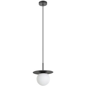 Arenales 1 Light 11 inch Structured Black Mini Pendant Ceiling Light