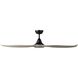 Tirol 60 inch Black with Driftwood Blades Ceiling Fan