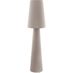 Carpara 56 inch 60.00 watt Taupe Floor Lamp Portable Light