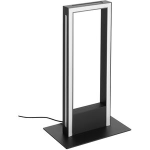 Salvilanas 16.81 inch 16.00 watt Black Table Lamp Portable Light