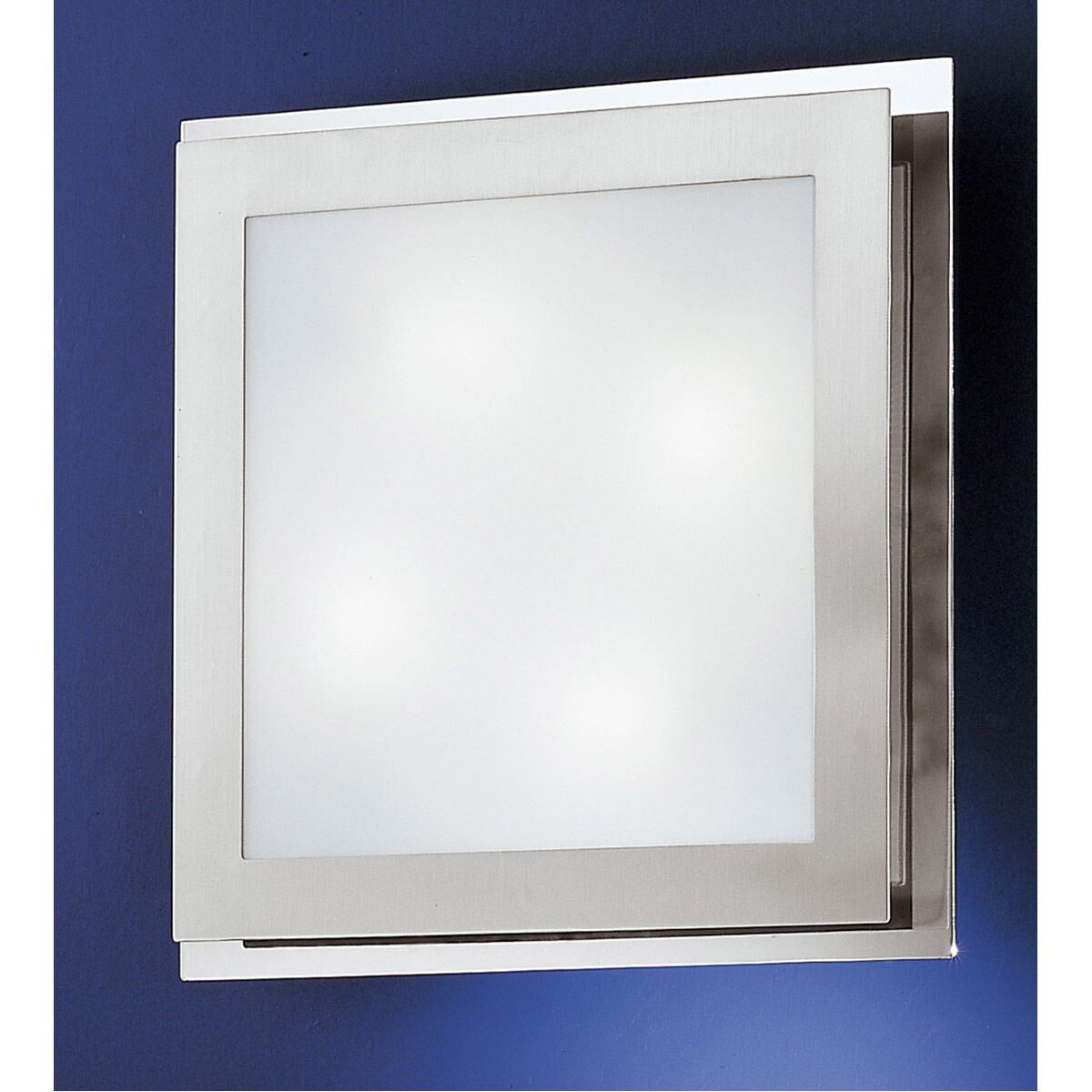 Eos 4 Light 15 inch Matte Nickel & Chrome Wall Light