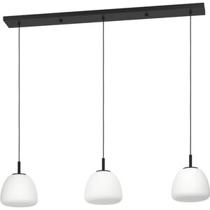 Balmes 3 Light 8.66 inch Black Pendant Ceiling Light