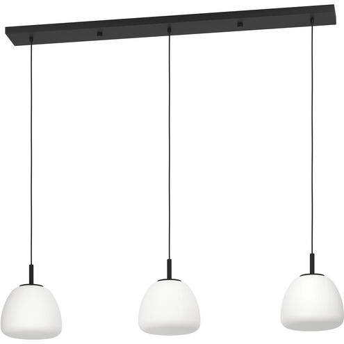 Balmes 3 Light 8.66 inch Black Pendant Ceiling Light