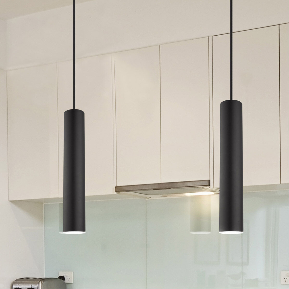 Tortoreto 1 Light 3.94 inch Matte Black Mini Pendant Ceiling Light