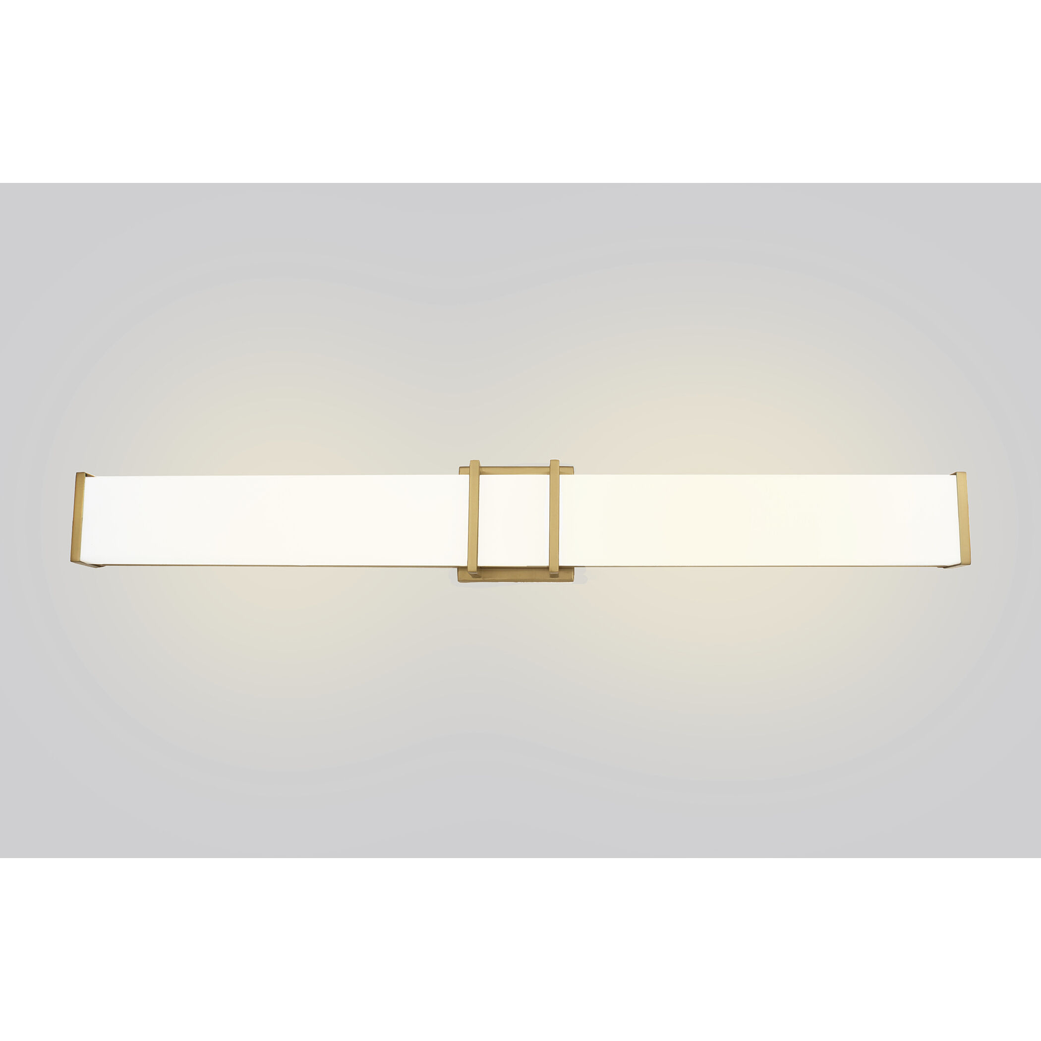 Tomero LED 35.24 inch Brushed Gold Bath Vanity Wall Light