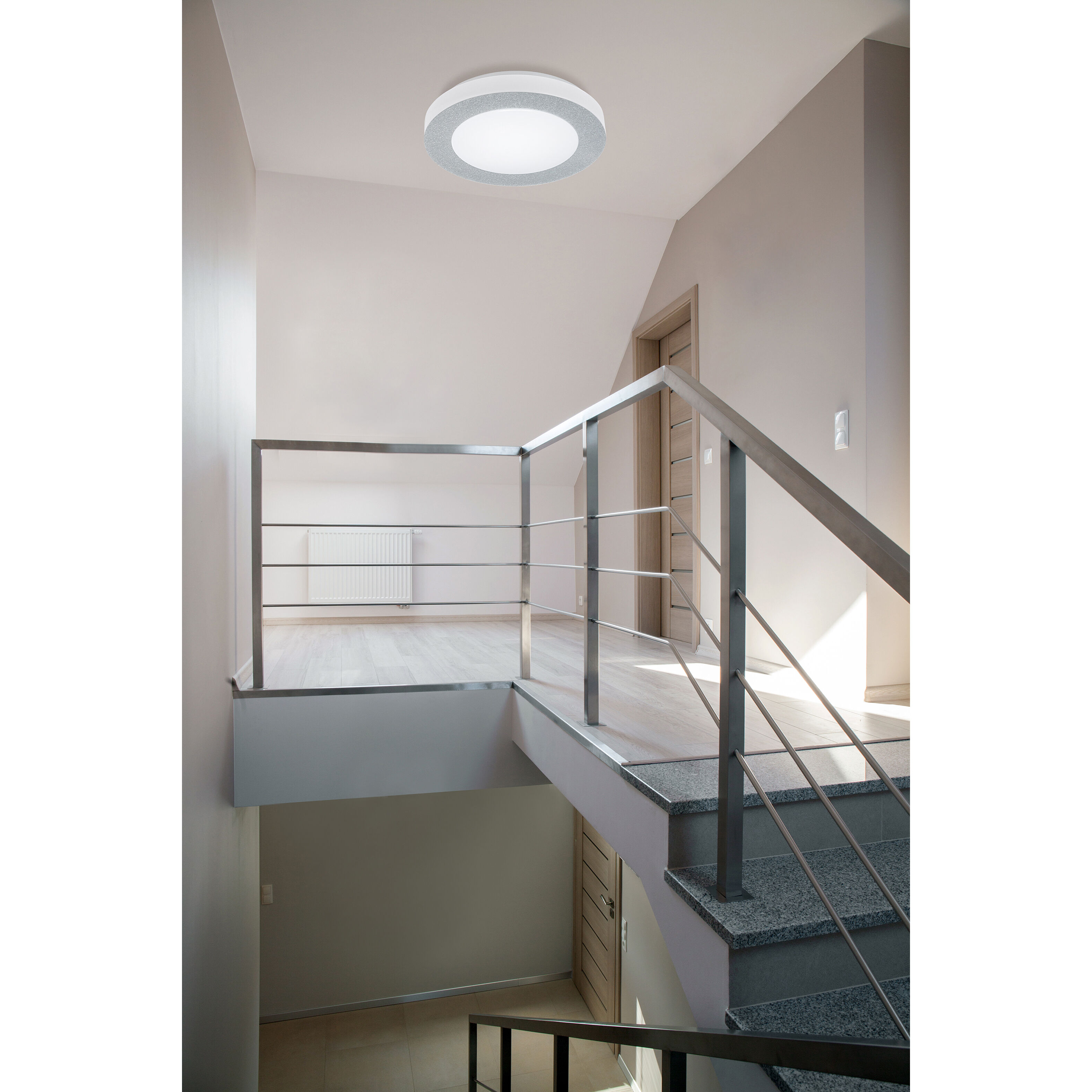 Carpi LED 11.75 inch Chrome Flush Mount Ceiling Light