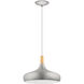 Sabinar 1 Light 15.83 inch Brushed Nickel Pendant Ceiling Light