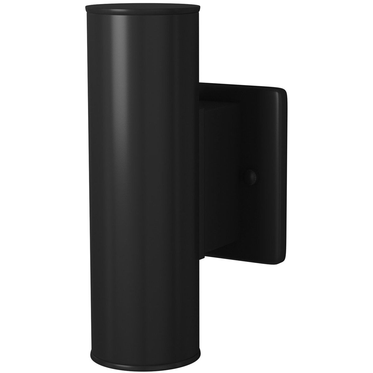 Riga 2 Light 8 inch Matte Black Outdoor Wall Light