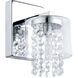 Kissling 1 Light 5.83 inch Chrome Bath/Vanity Wall Light