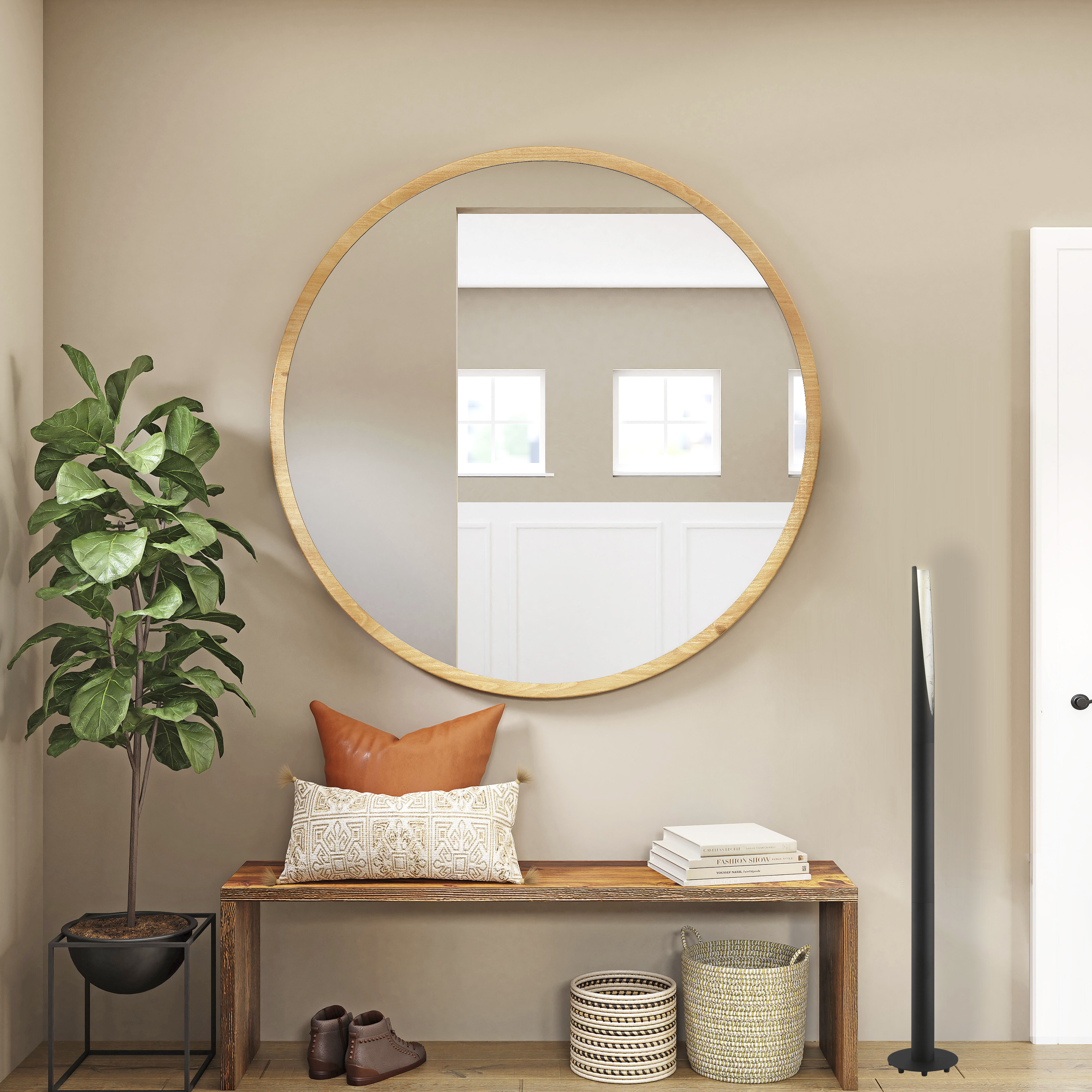 Barbotto 53.86 inch 10.00 watt Black and Silver Floor Lamp Portable Light