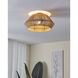 Alderney 1 Light 18.9 inch Black Convertible Pendant Ceiling Light