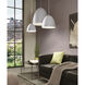 Sarabia 1 Light 19.02 inch Gray Pendant Ceiling Light