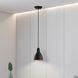 Priddy 2 1 Light 6 inch Black and Gold Mini Pendant Ceiling Light 