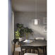 Terrarosa 1 Light 11.14 inch Light Sand Pendant Ceiling Light