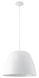 Coretto 1 Light 16 inch Steel and Glossy White Pendant Ceiling Light