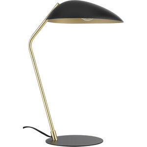 Lindmoor 20.43 inch 60.00 watt Black Table Lamp Portable Light