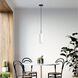 Troy 3 4 inch Structured Black Pendant Ceiling Light