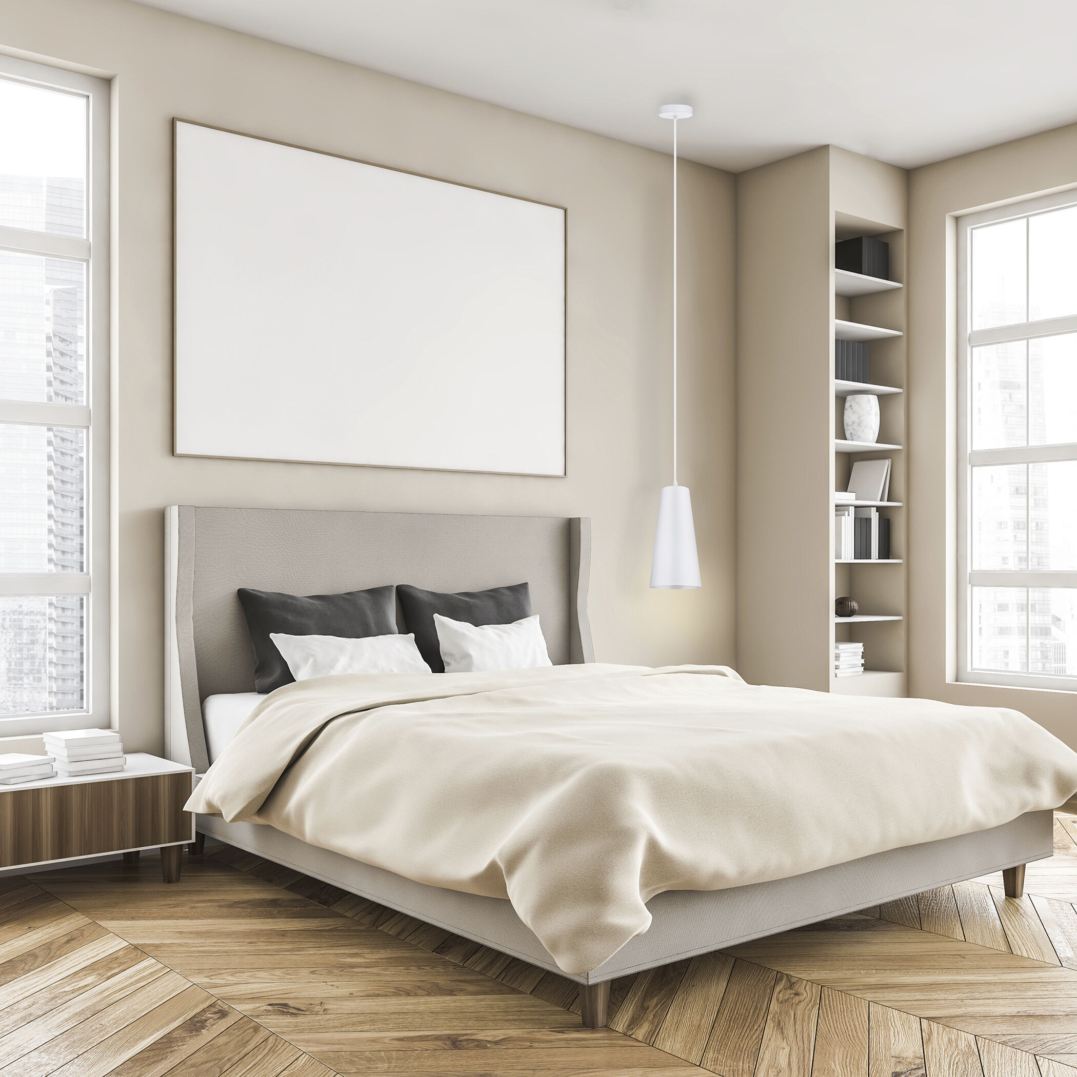 Pratella 1 1 Light 5.43 inch White Mini Pendant Ceiling Light