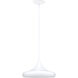 Coretto 1 Light 15.75 inch Glossy White Pendant Ceiling Light