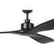 Westerly 72 inch Black Ceiling Fan
