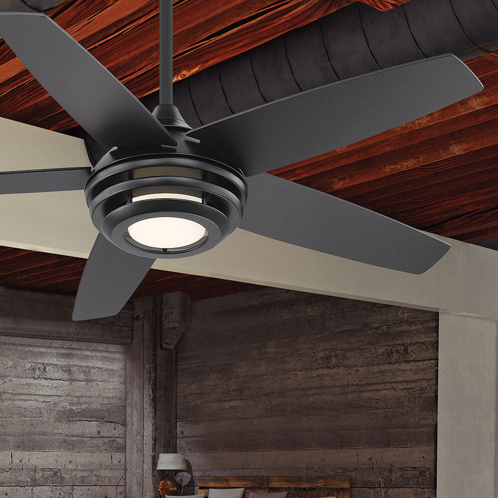 Petani 52 inch Matte Black Ceiling Fan
