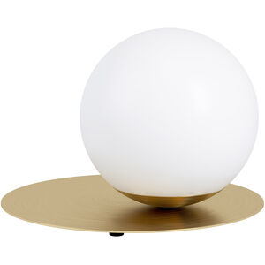 Arenales 8 inch 60.00 watt Brushed Brass Table Lamp Portable Light